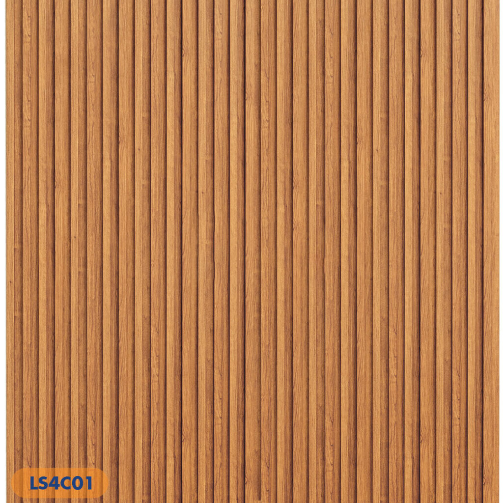 Lam 4 sóng cao LS4C01 - Vân Gỗ