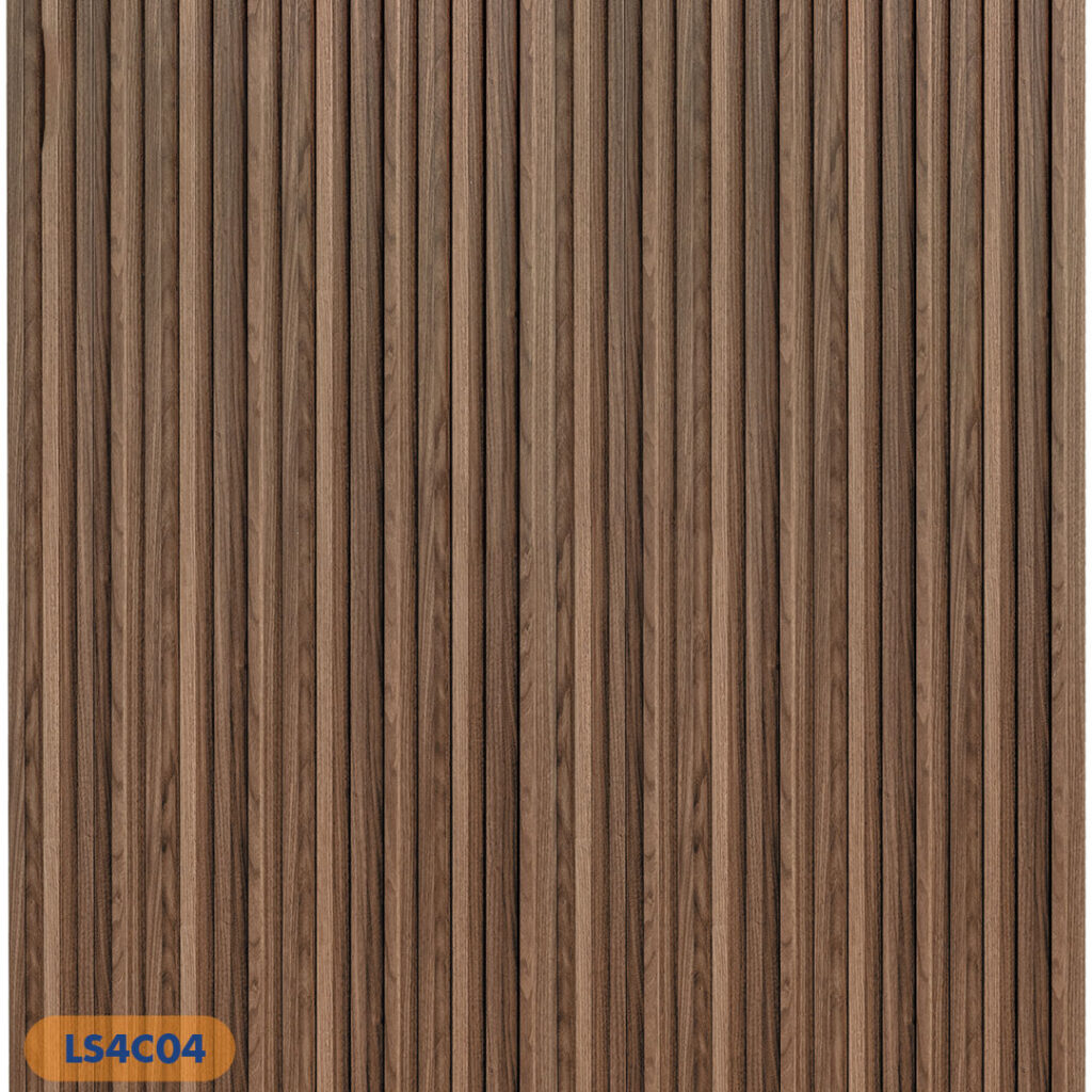 Lam 4 sóng cao LS4C04 - Vân Gỗ
