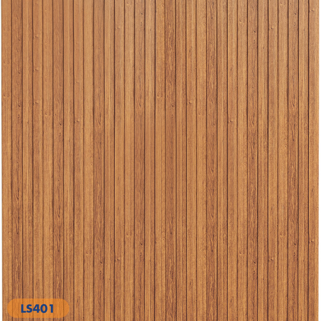 Lam 4 sóng thấp LS401 - Tấm Ốp Tường Trần Trong Nhà