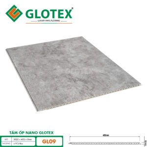 Tấm ốp nano Glotex – GL09 Xám Xi Măng