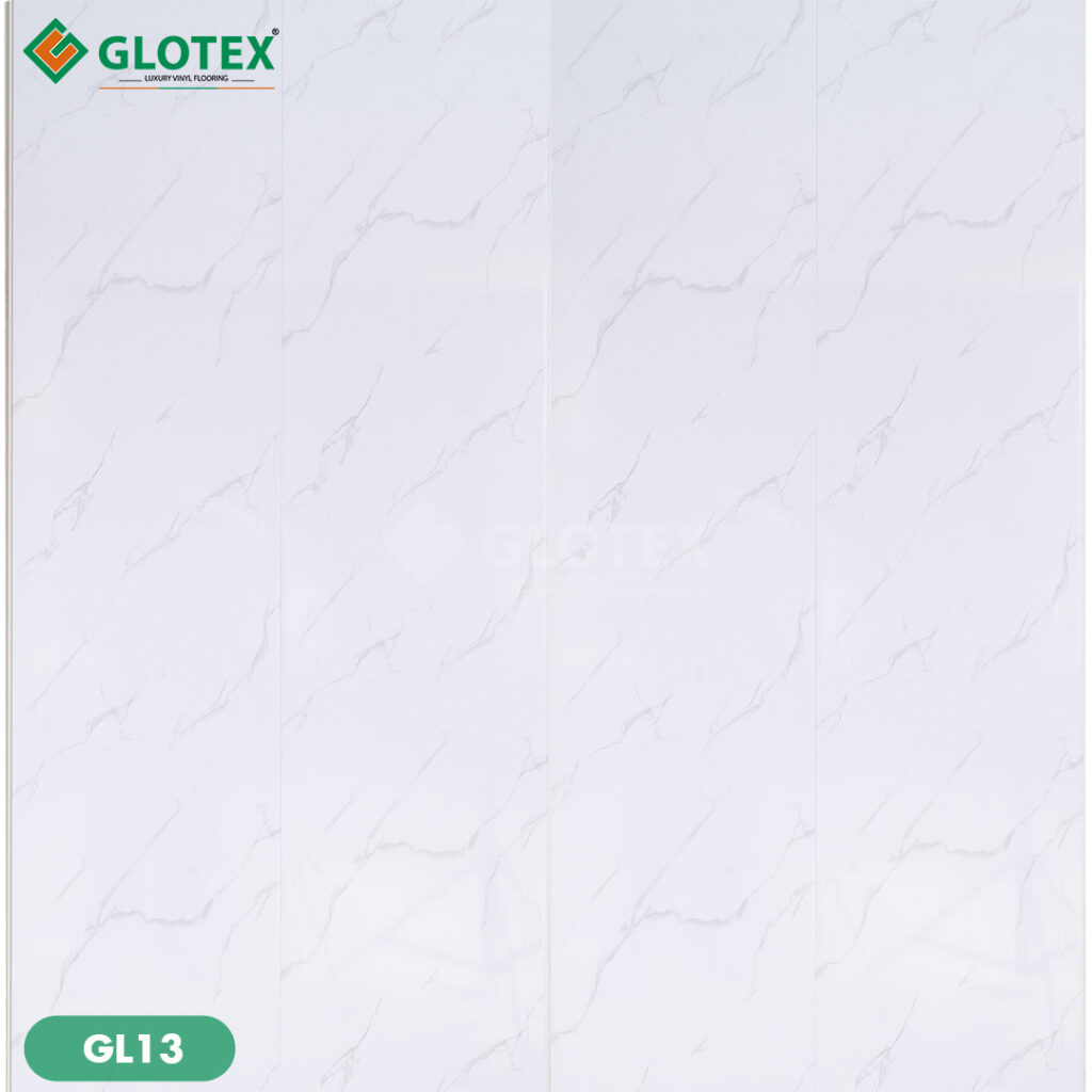 Tấm ốp nano Glotex – GL13 - Vân Đá Trắng