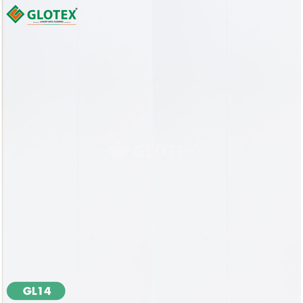Tấm ốp nano Glotex – GL14 - Trắng