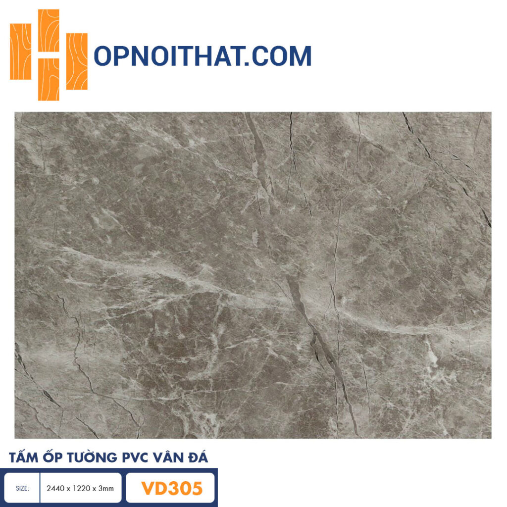Tấm Ốp Tường PVC Vân Đá VD305