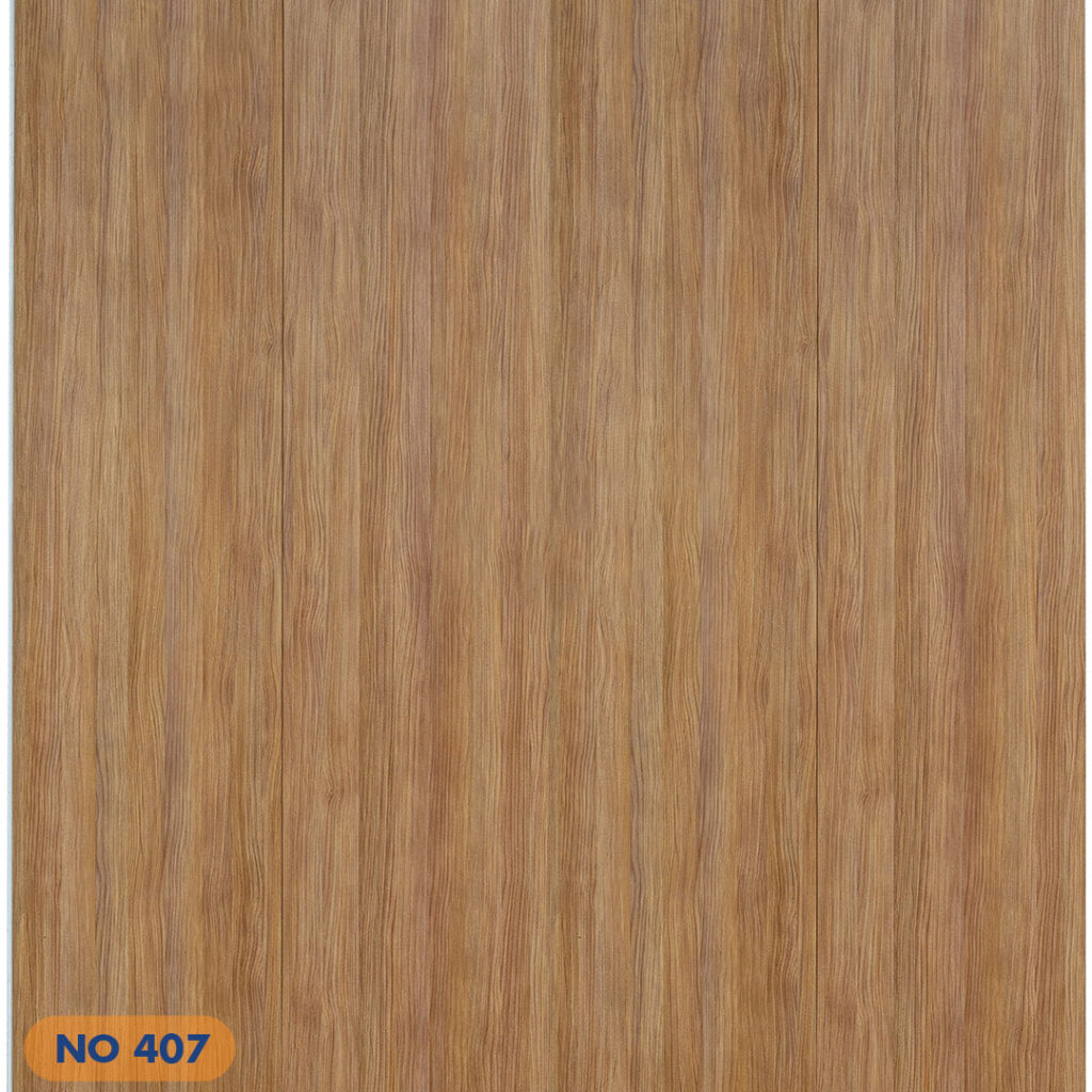 Tấm Ốp Tường Trần Nano 400 - NO407 - Vân Gỗ